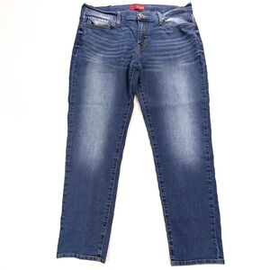 Guess Jeans Los Angeles Brit Rocker Slim Tapered Blue Denim Men’s 36x30